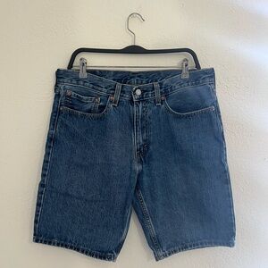 Levi's Men's Dark Blue Jean Shorts